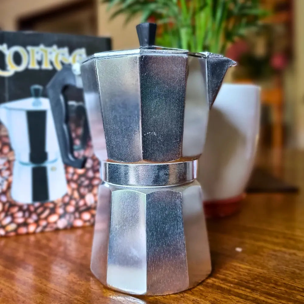 Cafetera Exprés Greca de 6 Tazas